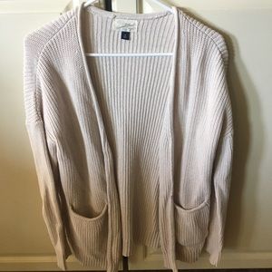 chunky cardigan sweater
